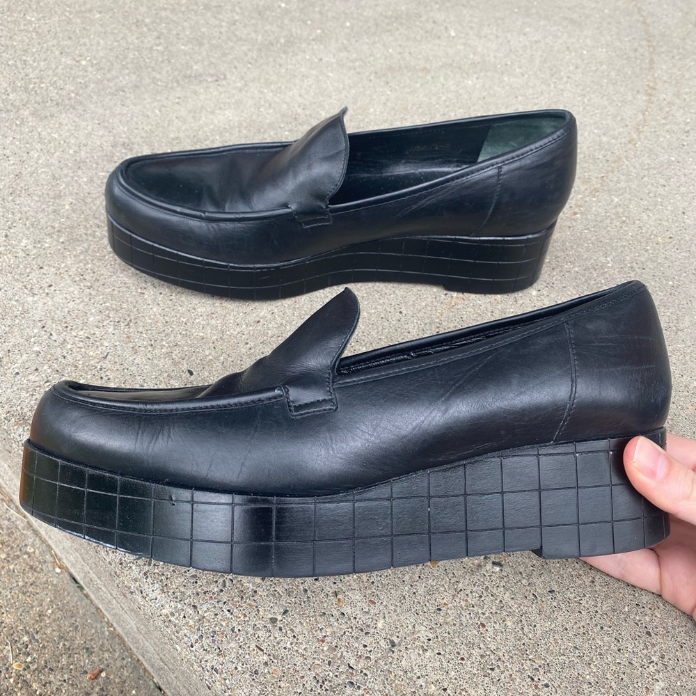 Robert Clergerie Platform Loafers Size 8 Made In France